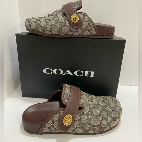 Coach Other - 🚨‼️SOLD ‼️🚨COACH⭐️ NWT✨ MENS SIGNATURE CLOGS🏷️SIZE 10